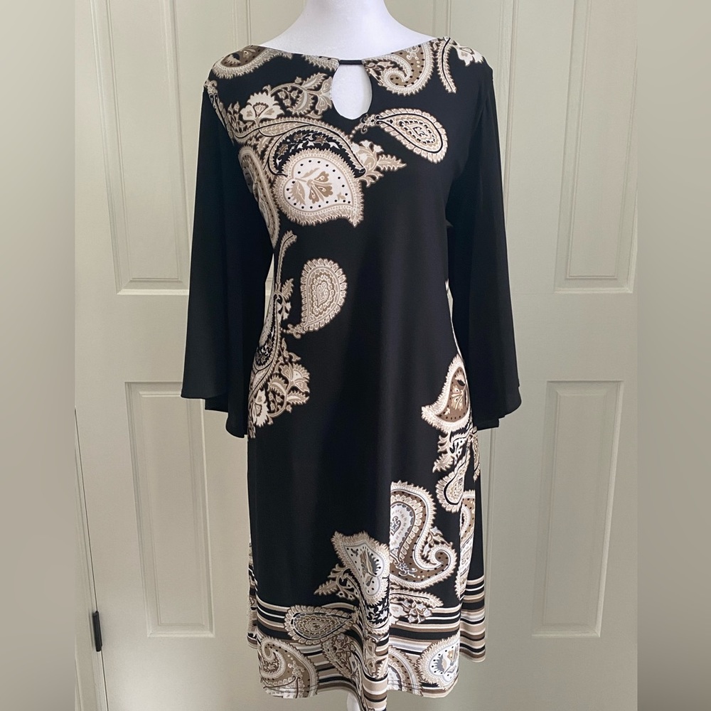 Dana Buchman light 3/4 sleeve dress